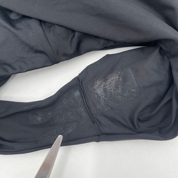 BECCA Swimsuit Size Large One Piece Asymmetrical Cutout Black NWT Removable Cups - Picture 15 of 16